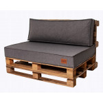 Paletové sedenie Golden Garden GG29 podsedák a vankúš 120cm x 80cm x 15cm Melange